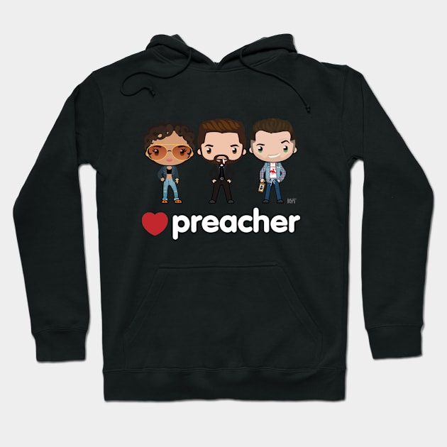 Love Preacher - Tulip, Jess & Cas Hoodie by KYi